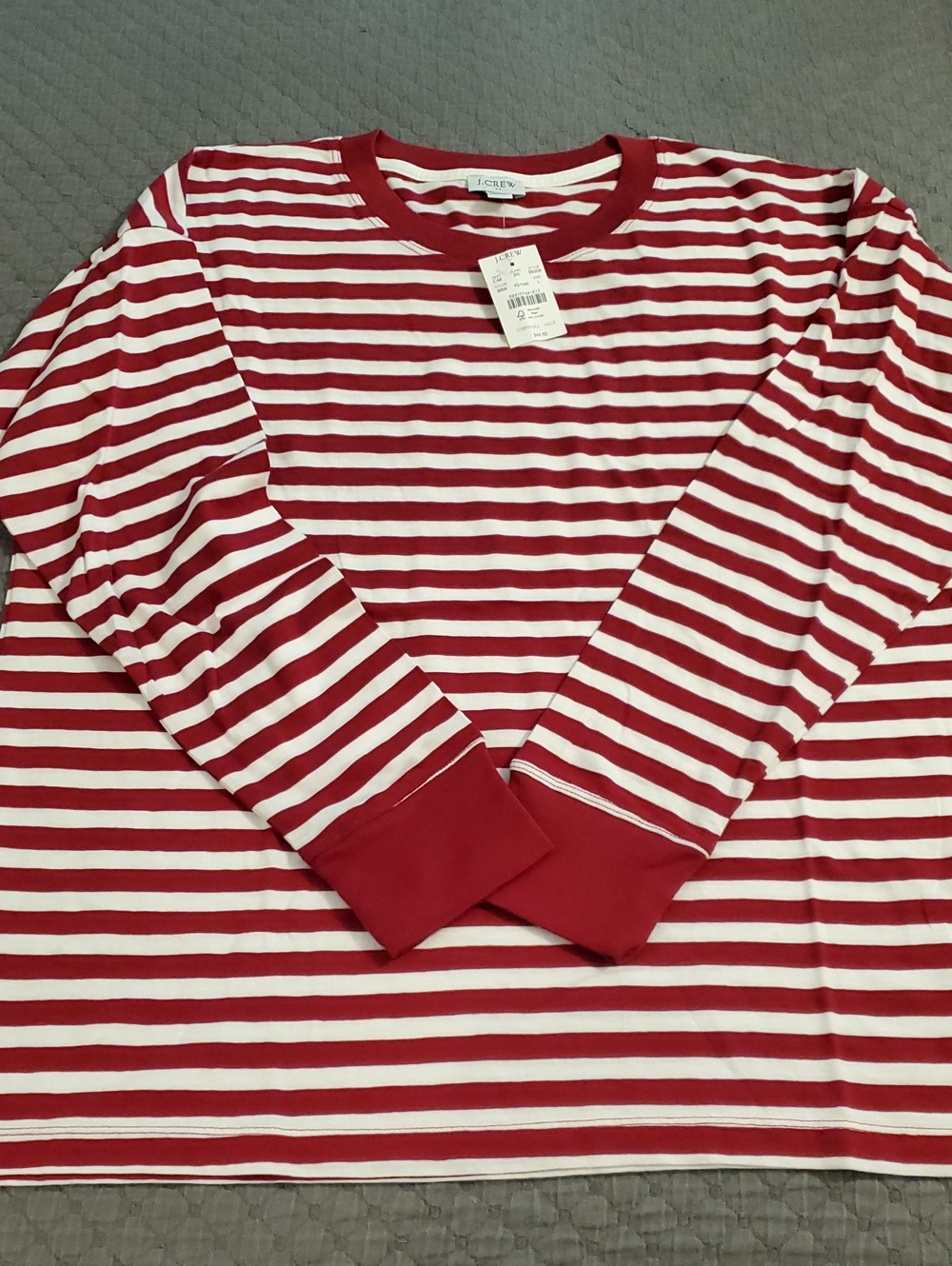 NWT J Crew Factory Ringer Tee